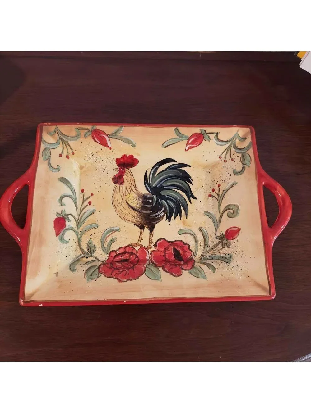 Honey Poppy Rooster 13.5